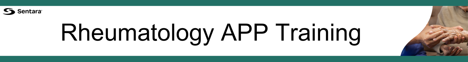 Rheumatology APP Onboarding: Rheumatology? Rational Use of Laboratory Studies? Banner